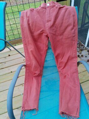 Kensie Rust Denim Jean Size 4